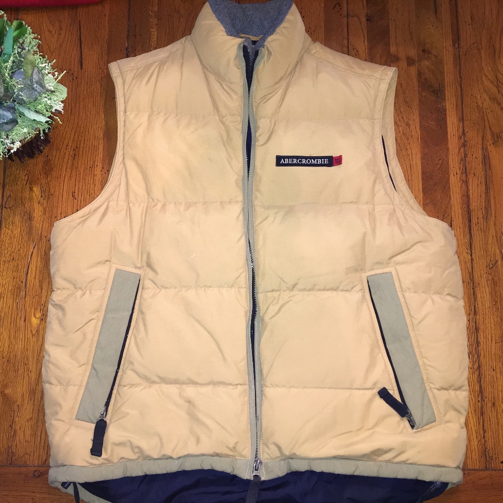 Vintage Abercrombie & Fitch down vest